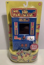 NEW Ms. Pac-man Handheld Electronic Mini Handheld Arcade Game Basic Fun #09614 