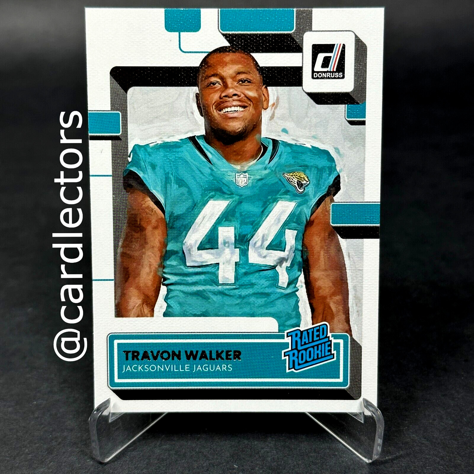 2022 Panini Donruss Football TRAVON WALKER #325 Rated Rookie Portrait SP JAGUARS