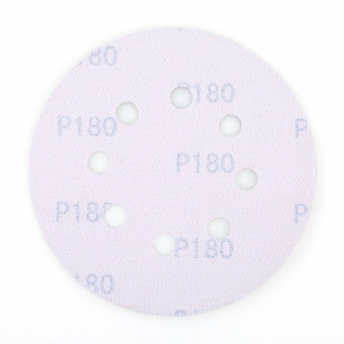 Lijadora de disco de lija redonda de gancho y bucle sin polvo de 5 pulgadas y 8 orificios 100 piezas - Imagen 27 de 43