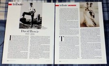 DAVID BOWIE MAGAZINE PHOTO PINUP SCRAPBOOK CLIPPINGS & POSTCARDS