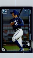 2015 Bowman Draft #84 Garrett Whitley Chrome Purple Refractors #/250