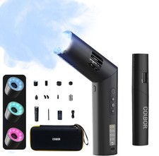 COLBOR CF5 Mini Fog Machine Portable Smoke Machine 40W Handheld with Remote C...