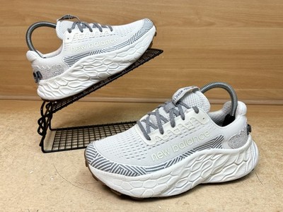 New Balance Fresh Foam X More v3 Damen Beige Laufschuhe Größe UK 5 Vibram