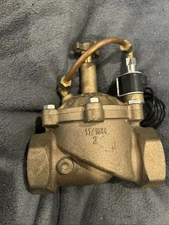 Superior Master Valve 3100 Brass 2-inch (Normally Open) FIPT x FIPT