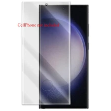 Ultra-Thin Clear 9H Screen Protector Saver f Samsung Galaxy S23 Ultra SM-S918U
