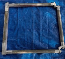 Vintage Silk Screen Printing Frame. Metal, 22.5" X 20.5" Outside Measurement