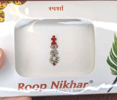 2Pics Bollywood Inspired Bindis Braut Indisch Hochzeit Ethnisch Partywear