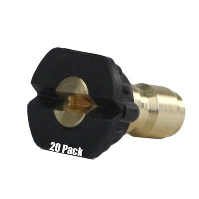 #ad Erie Tools 20 Pack of Pressure Washer 1 4quot; Quick Connect 65 Degree Soap Nozzles $47.99