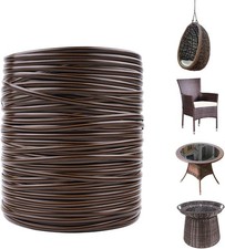 Wicker Repair Material  Flat Synthetic Rattan Weaving Material Plastic Rattan