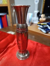 Silber Vase, ziervase, Blumenvase, (cod.51) Punziert mit - 925  H&ouml;he:(ca13,5cm)