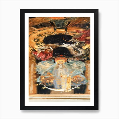 Astarte, John Singer Sargent Kunst Pr gerahmtes Wandbild Poster Leinwanddruck Bild