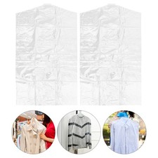 50 Pcs Clothes Dust Cover Garment Suit Bag Waterproof 60X100cm