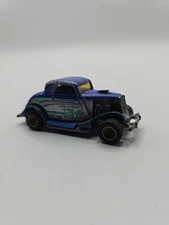 Hot Wheels 1979 Ford Coupe Cal Custom Blue 34 Pro Street Real Riders