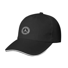 Mercedes-Benz Classic Adjustable Sports Style Baseball Cap Golf Hat Black