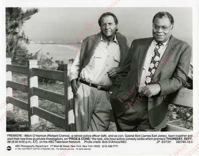 #ad PROS amp; CONS Press Photo #08 7X9 JAMES EARL JONES richard crenna $15.98
