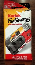 Kodak FunSaver Disposable 35mm Film Camera 27 Exposures New In Sealed Package