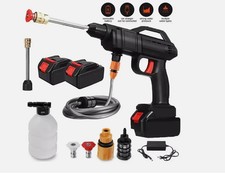 IDROPULITRICE PROFESSIONALE CON PRESSIONE CON DOPPIA BATTERIA 48V + VALIGIA