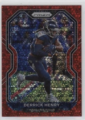 2020 Panini Prizm No Huddle Red Prizm 23/50 Derrick Henry #103 08fz