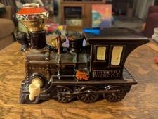Vintage Train Whiskey Decanter