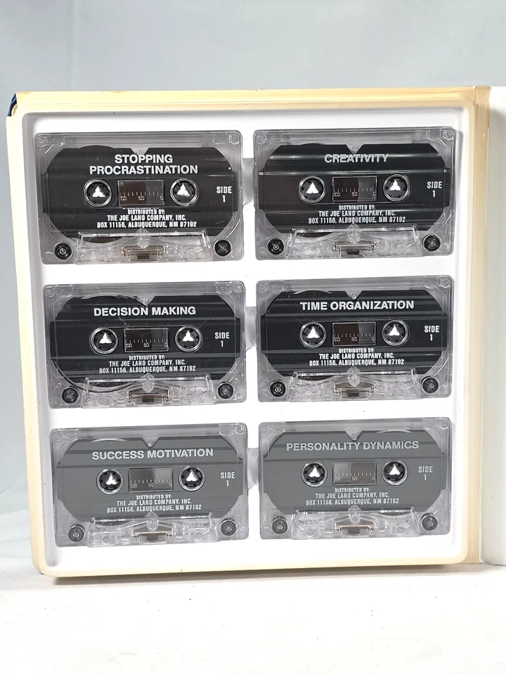 Винтажный набор из 12 кассет Program Yourself For Success The Joe Land Company - Изображение 4 из 4