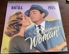 Designing Woman Laserdisc - Deluxe Letter-Box Edition - Gregory Peck, Lauren