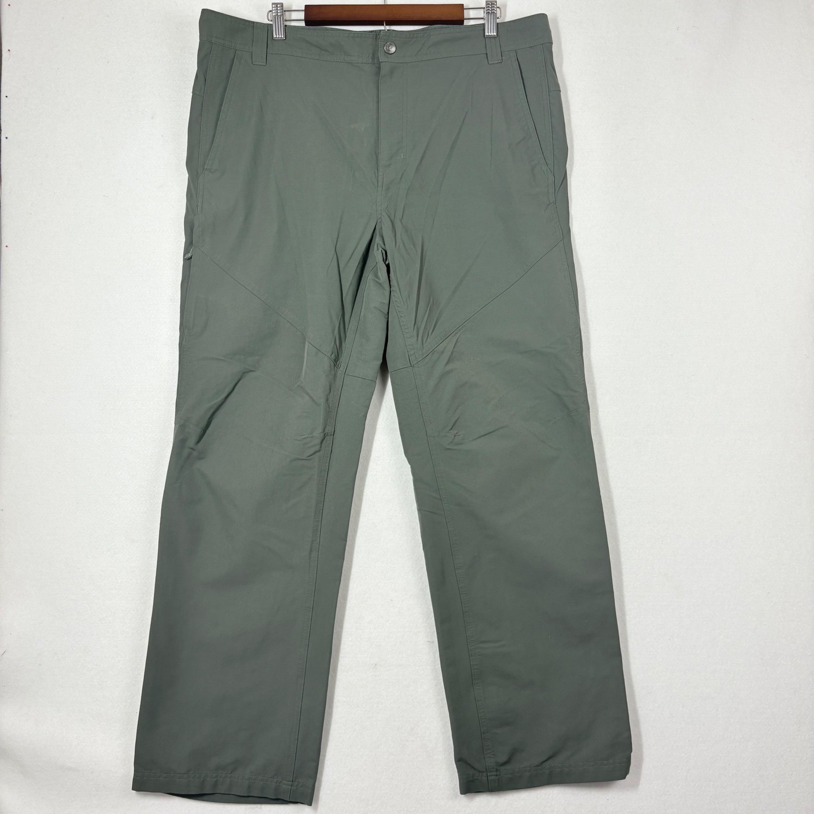 Columbia Mens Pants 39x31 Omni Shield Performance Cargo Outdoor Gorpcore Green