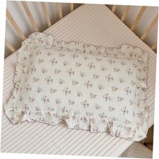 Cotton Muslin Kids Toddler Pillowcase with Cute Azalea Flowers Pattern Super