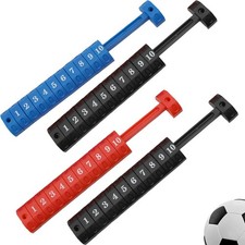 Table Football Counter, 4 Pack Foosball Table Parts Score Counters, Foosball Bal
