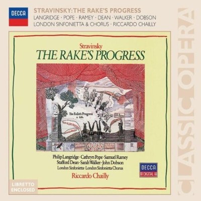    OPER   Igor Strawinsky   THE RAKE'S PROGRESS   Riccardo Chailly   2CD