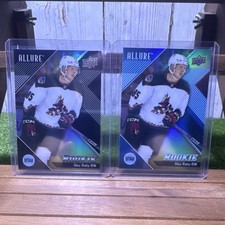 Aku Raty 2 Card Allure Rookie Lot - 2024-25 Black Rainbow, Base