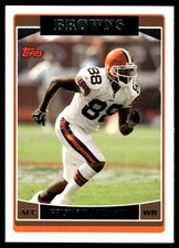 Frisman Jackson 2006 Topps #76 Browns NFL READ FREE SHIPPING AutographDen