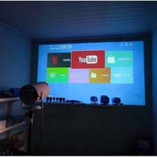 HY300 SMART PROJECTOR ULTRA HD, BLUETOOTH 5.0, HDMI ,HOME THEATRE