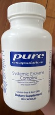 Pure Encapsulations Systemic Enzyme Complex - Supports 180 Count Pack of 1 