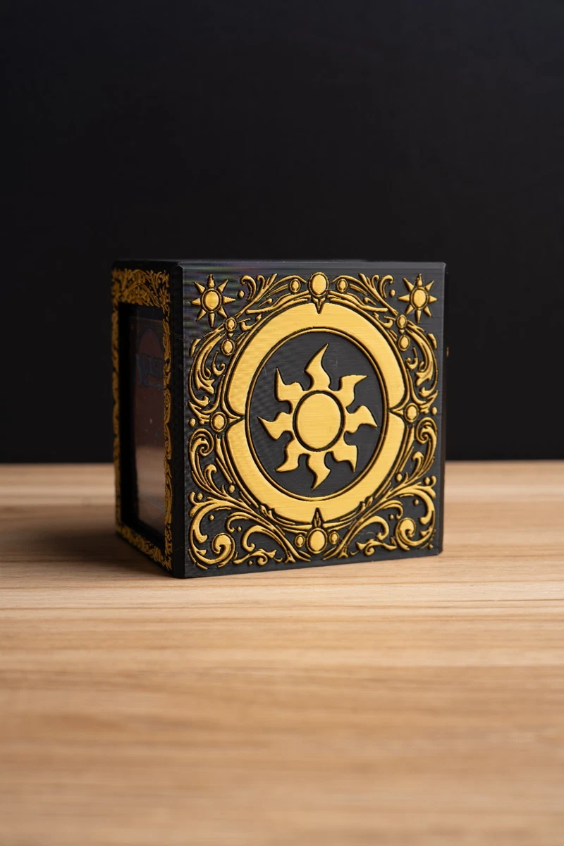 Magic: The Gathering Gold Collectible Card Game Deck Boxes, Cases
