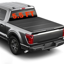 For 2015-2024 Ford F150 F-150 Truck Bed 5.5ft Tonneau Cover Hard Tri-fold