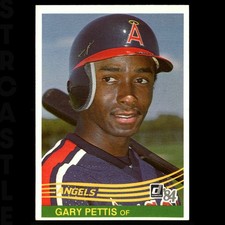 1984 Donruss Gary Pettis #647 California Angels ⚾ Baseball Card