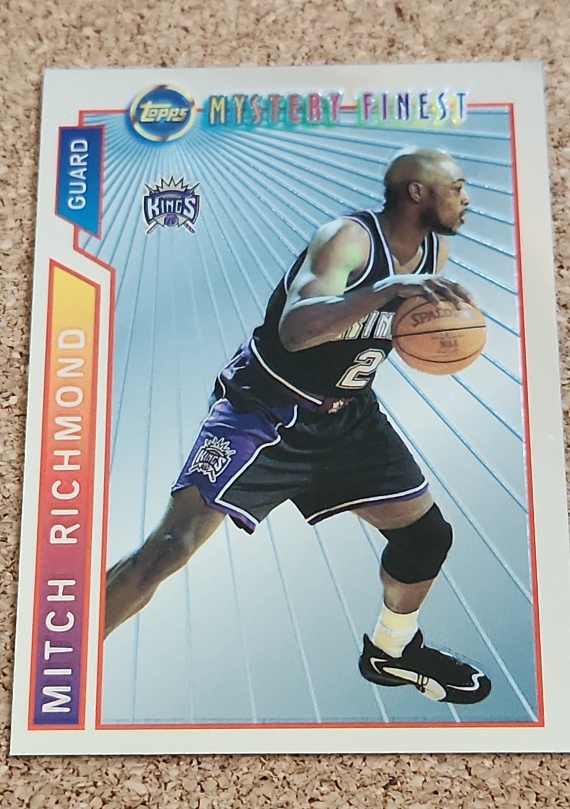 1996-97 Topps - Mystery Finest Mitch Richmond #M16 Bordered