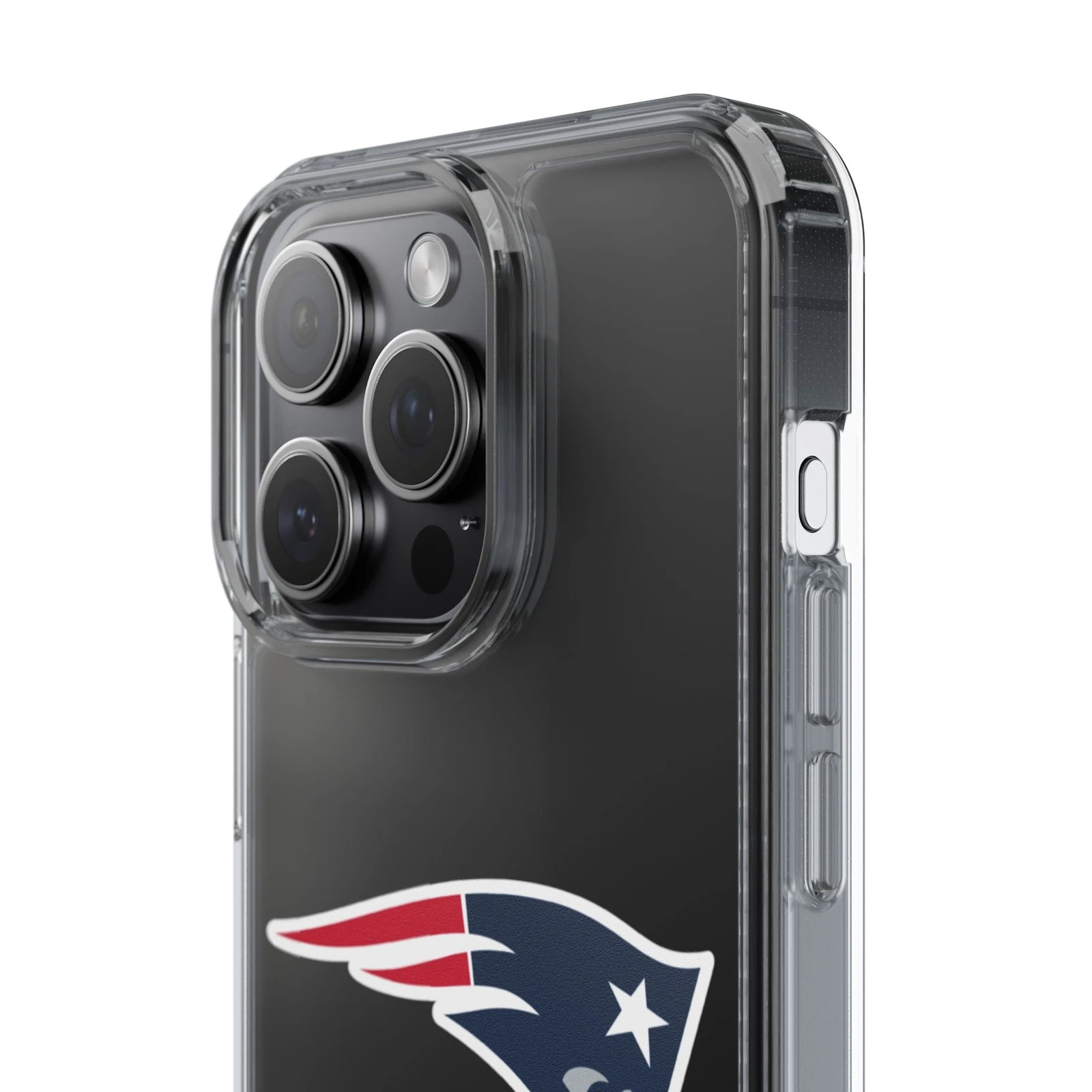 New England Patriots Clear Phone Case for iPhone