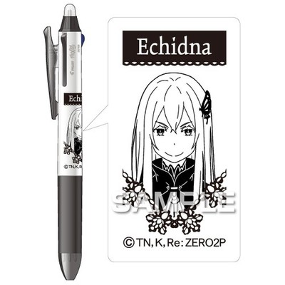 Re:Zero Echidna PILOT Frixion Ball 3 Slim 0.5mm 3-color erasable pen Limited
