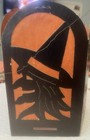 c.1920-30’s Beistle Crepe Paper Die Cut Halloween 4 Panel Lantern & Candle Base — photo 7