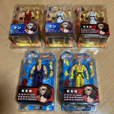 Street Fighter Ken Action Figure Set of 5 by SOTA TOYS