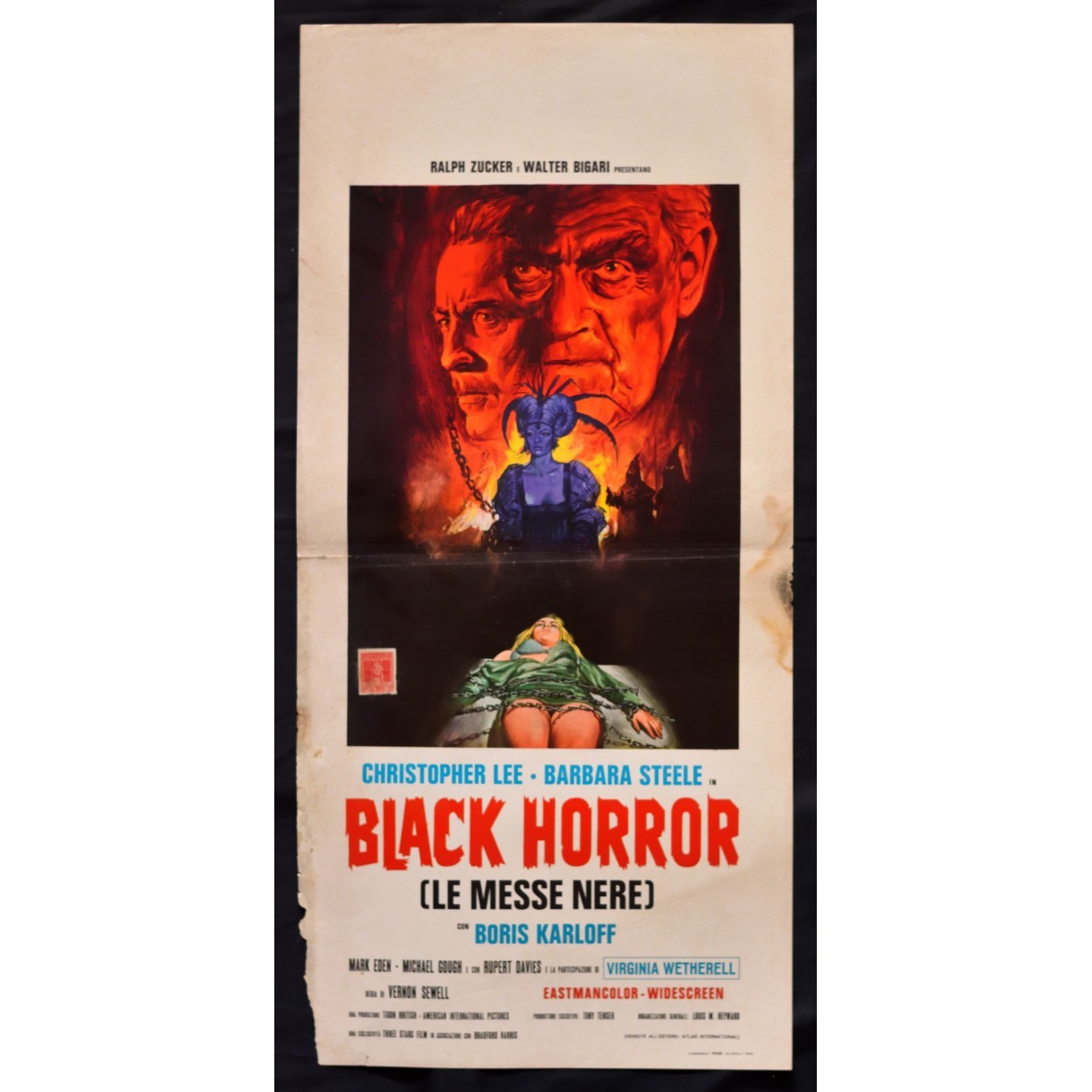 Locandina originale film Black (2005) - Regia di Sanjay Leela Bhansali