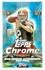 2014 Topps Chrome Football Hobby Box