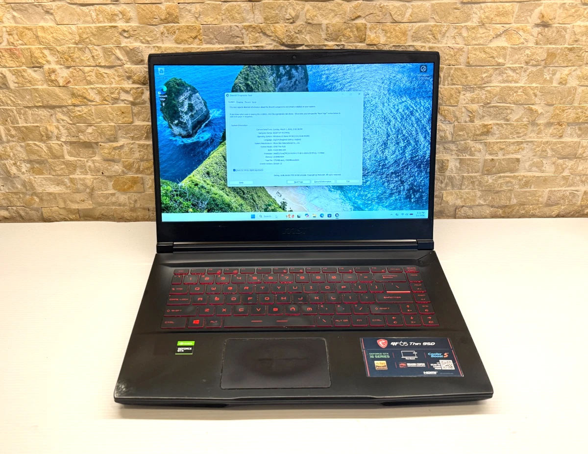 MSI Intel Core i5 9th Gen. PC Laptops & Netbooks for sale - eBay