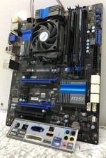 MSI MILITARY CLASS III FM2-A85XA-G65 MOBO W/ AMD A10-5700 CPU AND 16GB DDR3 RAM