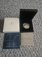 40th Birthday of HRH The Duke of Cambridge 2022 £5 Silver Proof coin Royal MINT