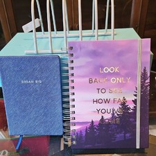 NWOT: Set of 2 Inspirational Blank Notebooks/Journals