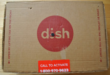DISH Network Wally HD Satellite Receiver w/ Remote  Accessories- Black In Box 