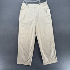 A New Day Pants Womens 6R Ivory Straight Ankle Stretch High Rise Chino NWT