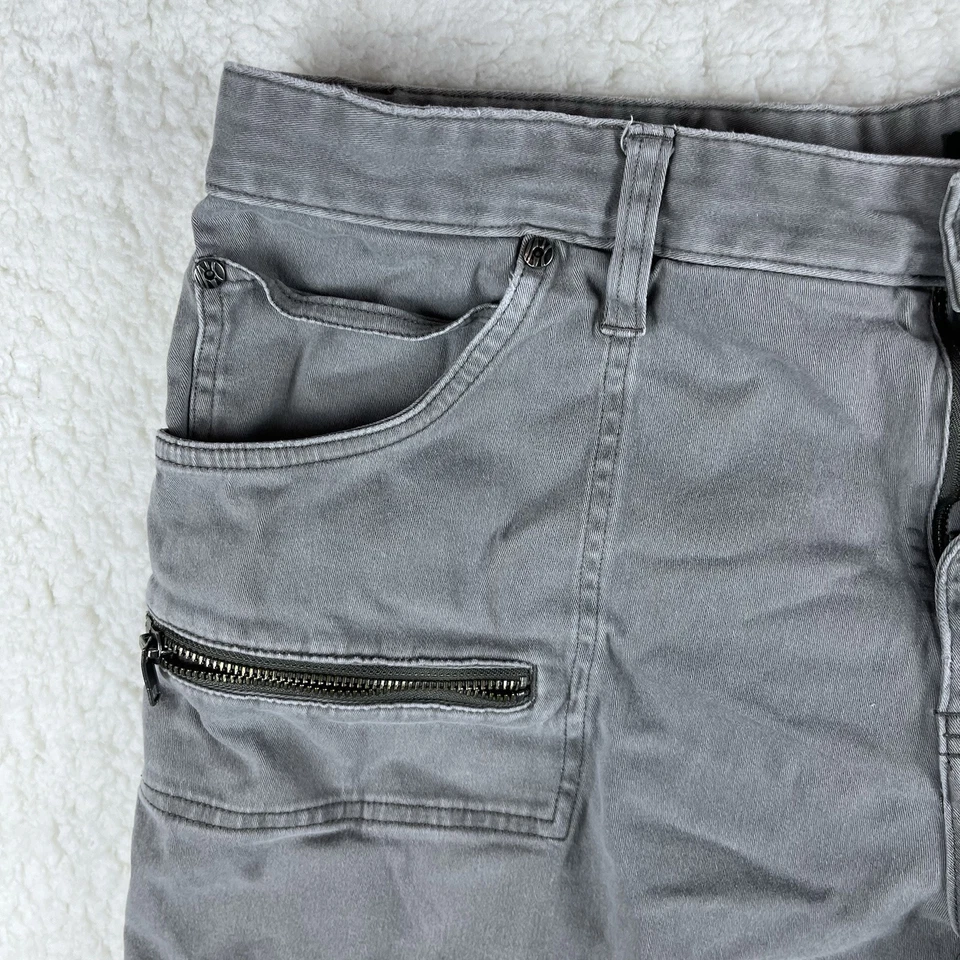 INC International Concepts Macys Hombres Cintura 36 Gris Bermudas Pantalones Cortos Bolsillo con Cremallera Foto 2 de 4